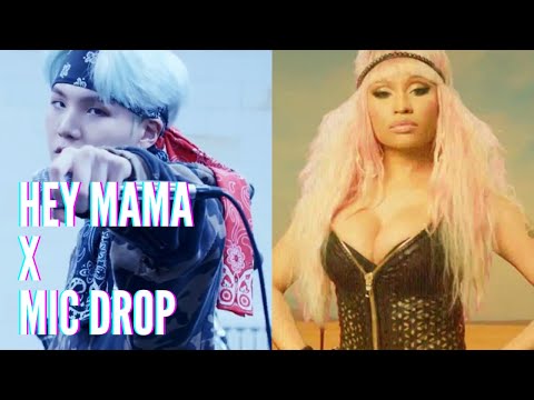 HEY MAMA x MIC DROP - David Guetta & Nicki Minaj & BTS (Mashup)