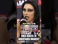 RHEA RIPLEY REACTS TO THE UNDERTAKER COMING OUT AFTER HER MATCH