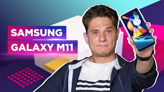 Samsung Galaxy M115 M11 3/32 Black (SM-M115FZKN) - відео 2