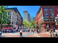 VANCOUVER British Columbia Canada Travel 2025 Downtown And Gastown Walking Tour 4K