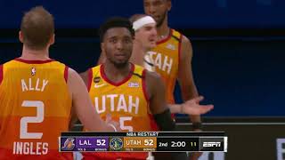 Los Angeles Lakers vs Utah Jazz | Full Game Highlights, August 3, 2020