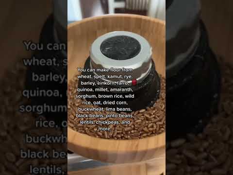 Make Your Own Flour from Wheat Recipe and Tutorial