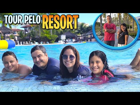 ROTINA DE VIAGEM - TOUR PELO RESORT NA BAHIA - FAMÍLIA MARIA CLARA E JP