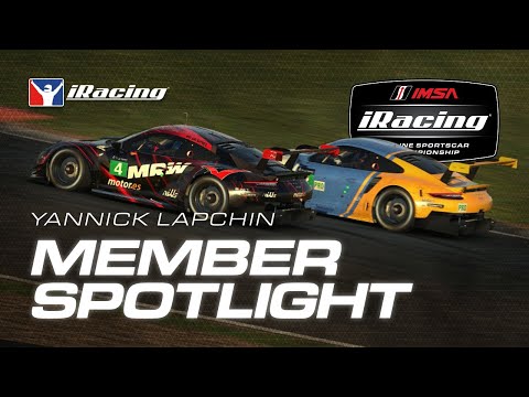 iRacing Member Spotlight - Yannick Lapchin Battles For the Win