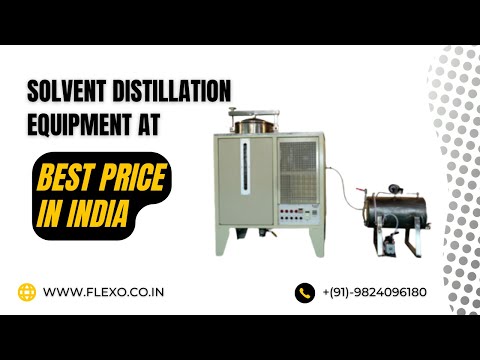200 ltr solvent recovery machine fully automatic machine
