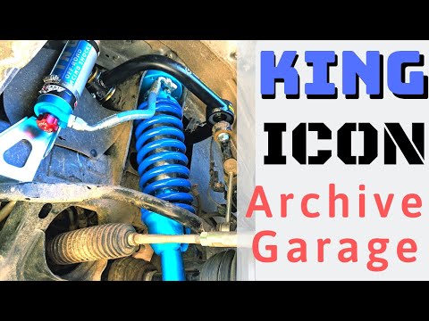 Tacoma AccuTune Off-Road 2 Inch Lift Suspension Install on a 3rd Gen w/ King Shocks and Icon UCAs