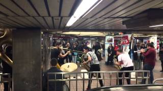 Herald Square subway entertainment