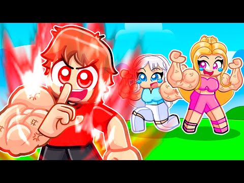 I Pretended To Be A Noob In Roblox MUSCLE LEGENDS, Then BECAME THE STRONGEST!