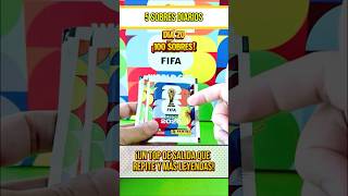 100 sobres después… ¡esto salió!⚽Día 20, 5 Sobres Diarios Panini FIFA Mundial 2026 #shorts #panini
