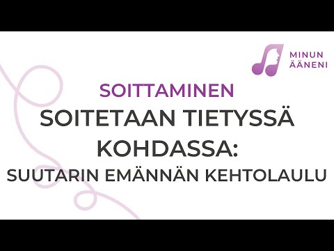 Soittaminen: Soitetaan tietyssä kohdassa (Minun ääneni -video-opas)