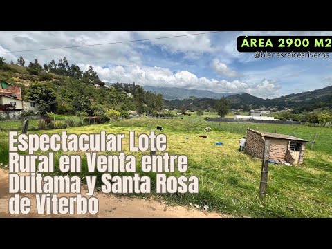 😍 *ESPECTACULAR LOTE RURAL ENTRE DUITAMA Y SANTA ROSA DE VITERBO* 🌳
