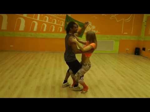 Zouk Class 03.10.16 at Brazuka Dance School - Wakko and Mashen'ka
