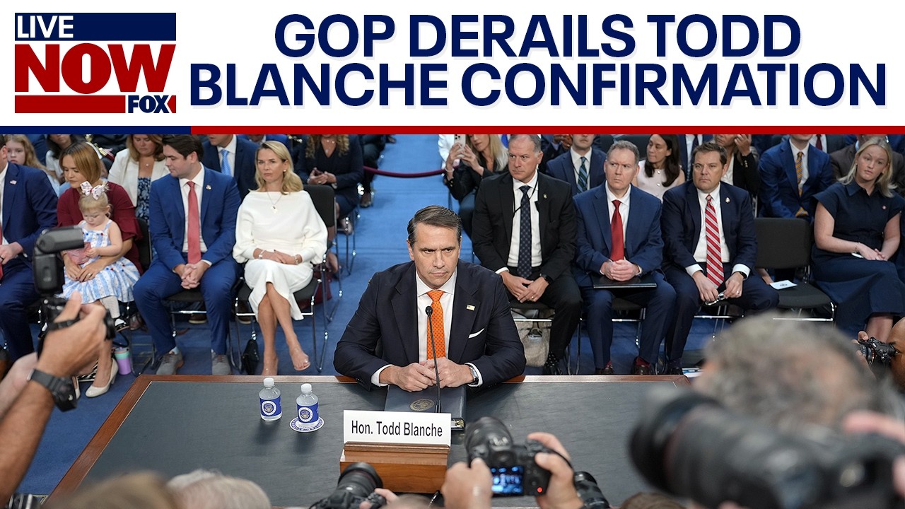 AG vote drama: GOP derails Todd Blanche confirmation