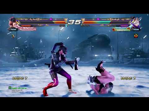 Kunimitsu VS Anna Casual Match Laggy PS4 v5 Tekken 7 20230701105333