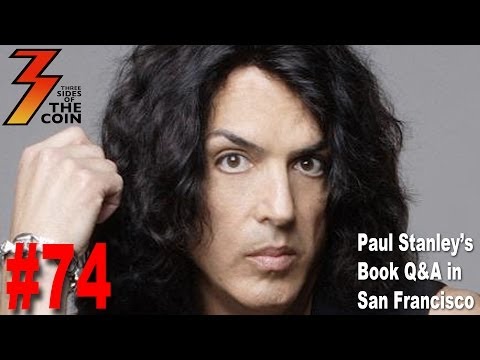Paul Stanley's Book Q&A in San Francisco Three Sides of the Coin Attends