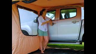 Access your car from your tent – benefits of an Adventure Kings Awning Tent