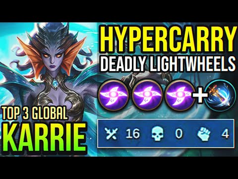 RIP MANIAC! HYPERCARRY KARRIE | Top 3 Global Karrie | KARRIE BEST BUILD 2020 - Mobile Legends
