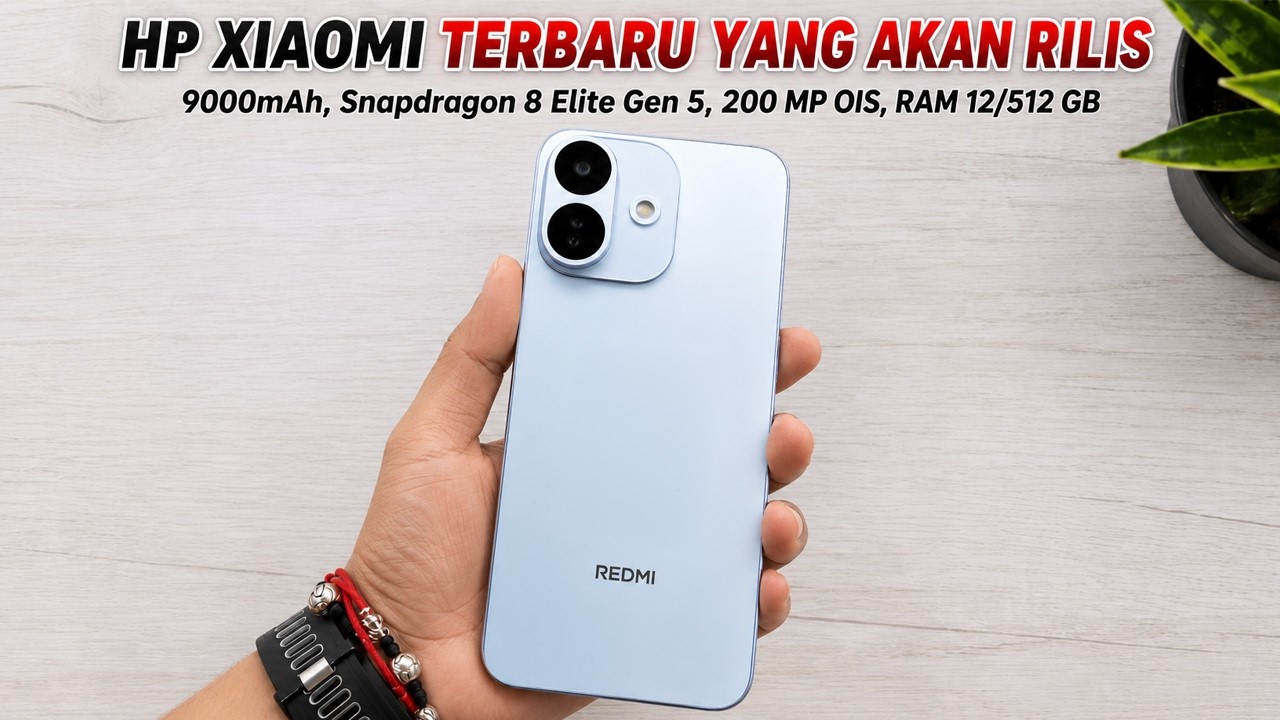 TUNGGU DULU JANGAN BELI HP‼️200 MP OIS, RAM 12/512GB, 9000mAh - HP XIAOMI TERBARU YANG AKAN HADIR