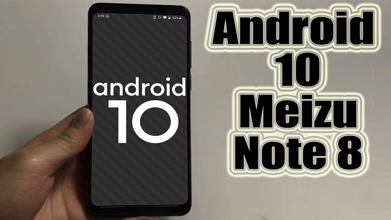 Install Android 10 on Meizu Note 8 (LineageOS 17.1 GSI Treble ROM) - How to Guide!