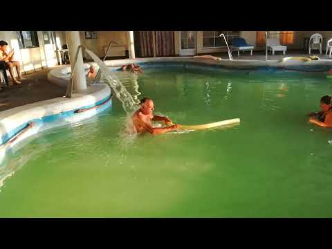 Pileta termal del Camping Gral Levalle de Carhué