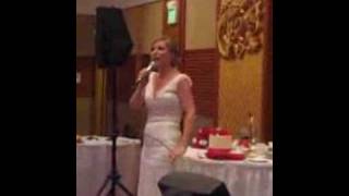 The rapping bride