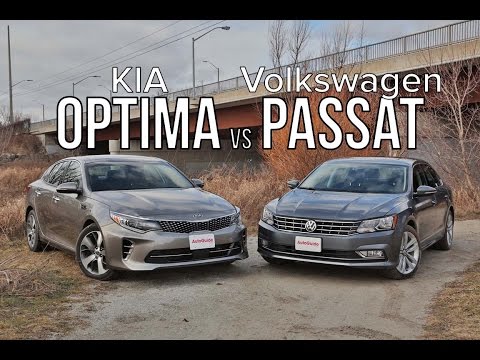 2016 Kia Optima vs 2016 Volkswagen Passat