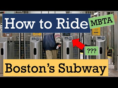 Boston Subway - How to Ride the MBTA