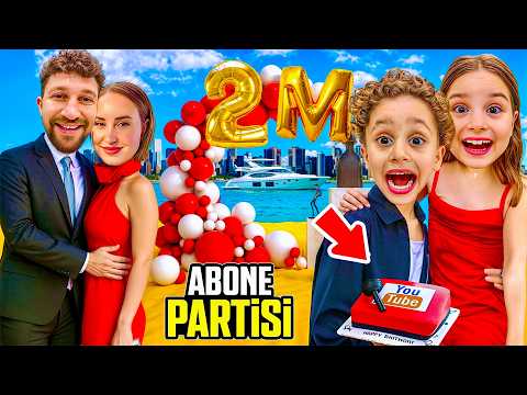 2 MILLION SUBSCRIBERS PARTY!! NORTH ELİF BIG CELEBRATION!! GIANT SURPRISE!!