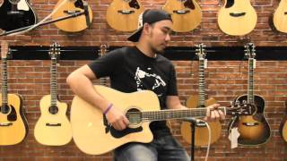 Video thumbnail for Alvarez AD70CE by Cin Guitars