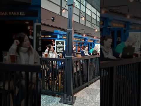 #Walking in #Helsinki #Airport going to #Gate 20 to take #KLM #flight to #AMS