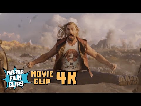 "This Ends Here and Now" (Welcome to the Jungle) - Thor: Love & Thunder (2022) IMAX Movie Clip 4K