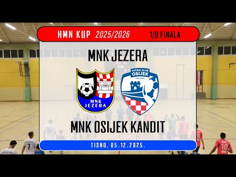 HMN KUP: JEZERA - OSIJEK KANDIT  1:4, 05.12.2025.