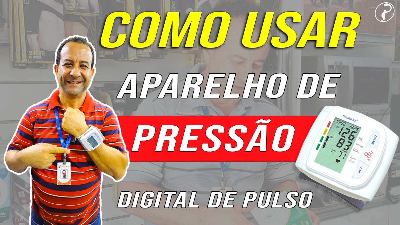 Como Medir a Pressão no Aparelho Digital de Pulso , rápido e fácil | Dica Proaenf