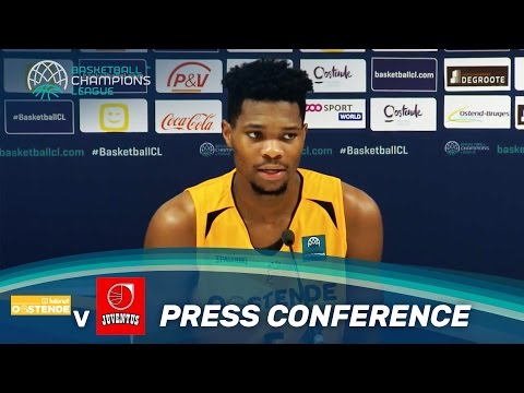 Telenet Oostende v Juventus Utena - Press Conference - Basketball Champions League