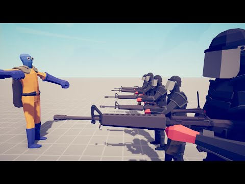 SWAT Team vs EVERY SECRET UNIT Hidden Units   TABS Totally Accurate Battle Simulator