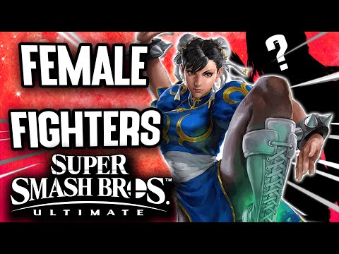 TOP 5 FEMALE CHARACTERS for Smash Bros. Ultimate FIGHTERS PASS 2!