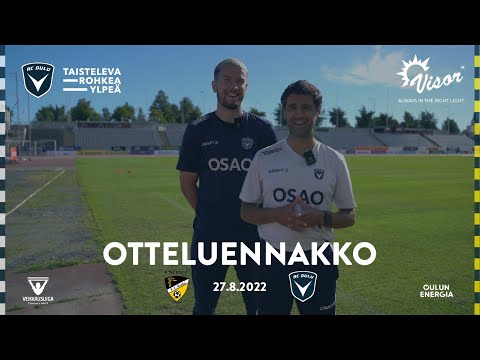 ACOTV: Visor otteluennakko FC Honka - AC Oulu 27.8.2022 (Veikkausliiga)