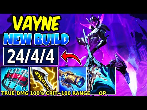 INSANE SEASON 16 VAYNE WITH NEW BUILD ~60,000 DAMAGE FULL CRIT - League of Legends