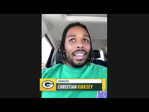 Packers LB Christian Kirksey meets with press over Zoom