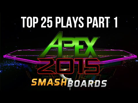 Top 25 Super Smash Bros Plays of Apex 2015 - (Part 1/5)