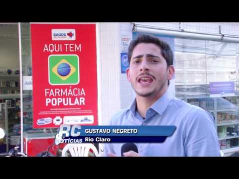 Farmácia Popular de Rio Claro deixa de funcionar por falta de verba