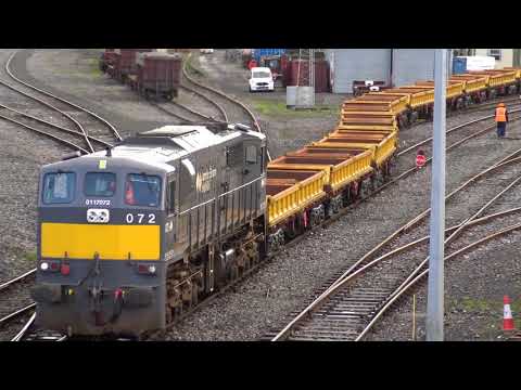 Irish Rail Engineering Trains January 2021, Spoil & Materials
