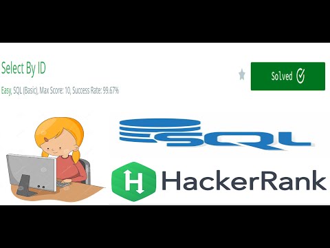 Select By Id In Sql On Hackerank Select All Hackerrank Sql Sql Hackerrankselectbyid