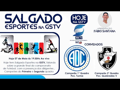 SALGADO ESPORTES - GSTV - SALGADO/SE 07/05/2024
