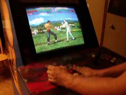 Tekken 2 Arcade JAMMA PCB Capcom Cabinet Quick Look