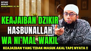 Download lagu BELUM BANYAK YANG TAHU !! Dahsyatnya Dzikir Hasbunallah Wa Ni'mal Wakil | Ustadz Khalid Basalamah mp3
