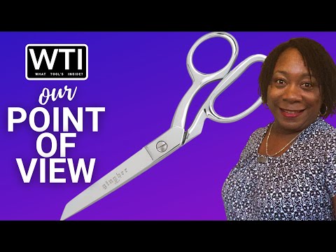 Gingher Knife Edge Dressmaker's Shears - WTI product video review