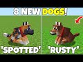 Mojang Added 8 NEW DOG TYPES To Minecraft! Minecraft 1.21 Update Snapshot/Beta