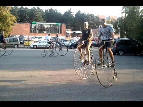 S mikrofonem na točenou za velocipedisty