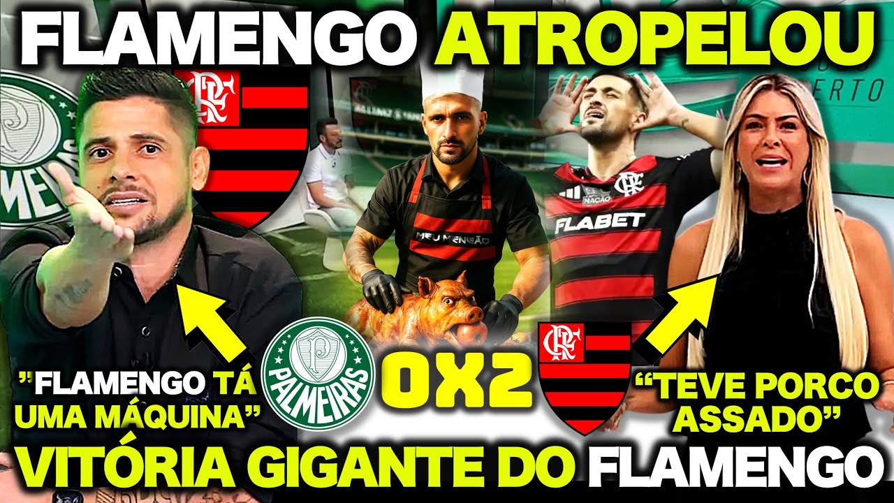 CICINHO RASGA ELOGIOS ao FLAMENGO e RENATA FAN se RENDE ao FLAMENGO ! “CADÊ O TIME IMBATÍVEL?”
